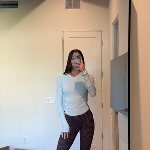 Shop vitality Light green Long Sleeve Women's Top